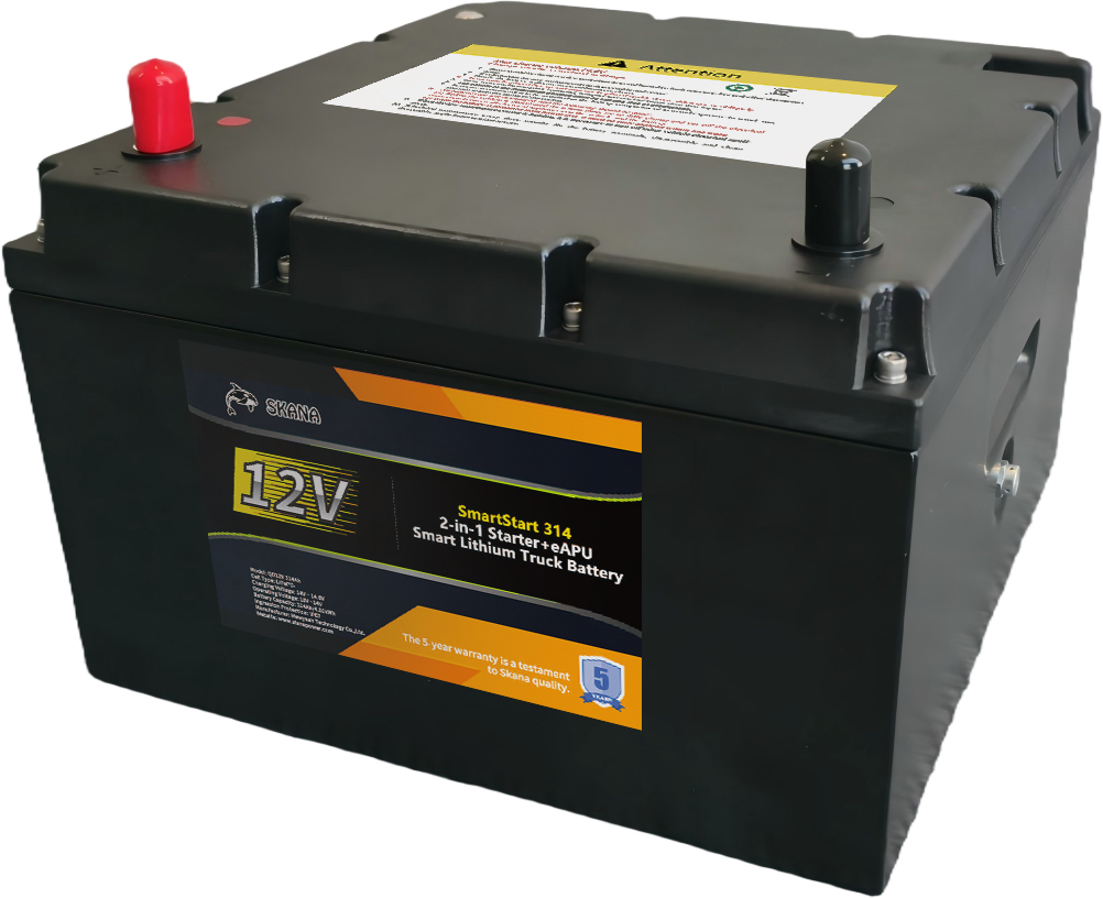 Skana SmartStart 300 12-volt lithium truck battery